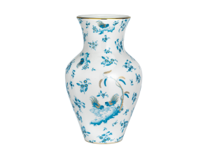 Ginori Oro Di Doccia Turchese Ming Vase - 12"
